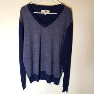 NWT CPT by Cockpit USA V-Neck Aviator Sweater Size XXL